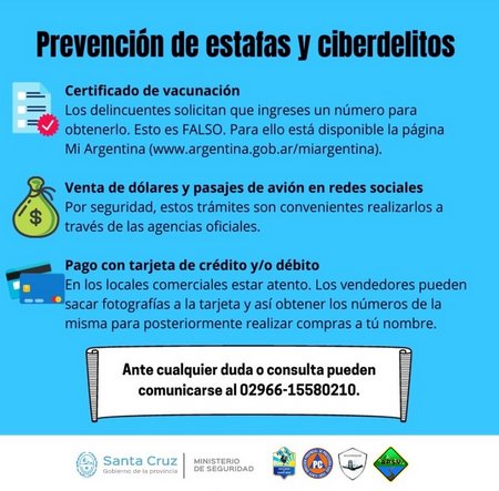 Prevención De Estafas Y Ciberdelitos En La Temporada Turística – +Prensa