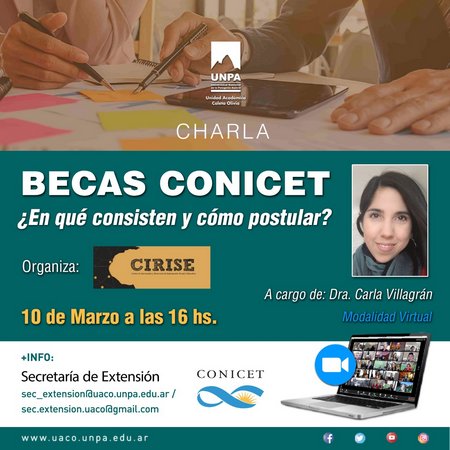 BEcas CONICET Carla Villagrán