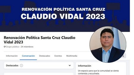 Claudio Vidal creó un grupo abierto en Facebook para que los vecinos envíen sus inquietudes
