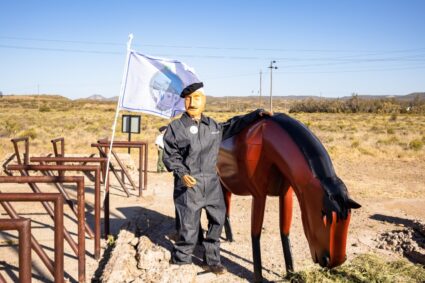 Homenaje a Bonifacio “El Gaucho Luna” al conmemorarse el Día Nacional del Gaucho en Cañadón Seco
