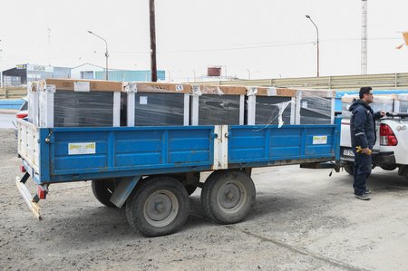 Se entregaron 18 calderas destinadas a escuelas de la provincia