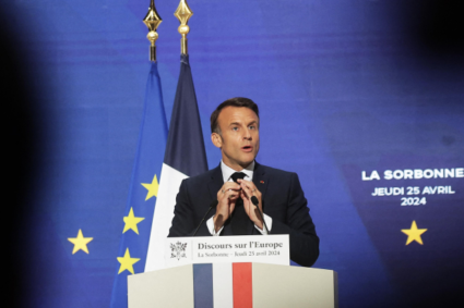 Macron estrena la campaña electoral con una funesta advertencia: «Europa es mortal»