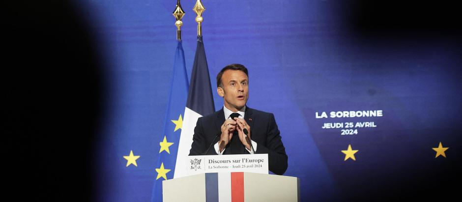 Macron estrena la campaña electoral con una funesta advertencia: «Europa es mortal»