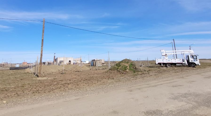 Servicios Públicos realiza trabajos en barrios de Río Gallegos