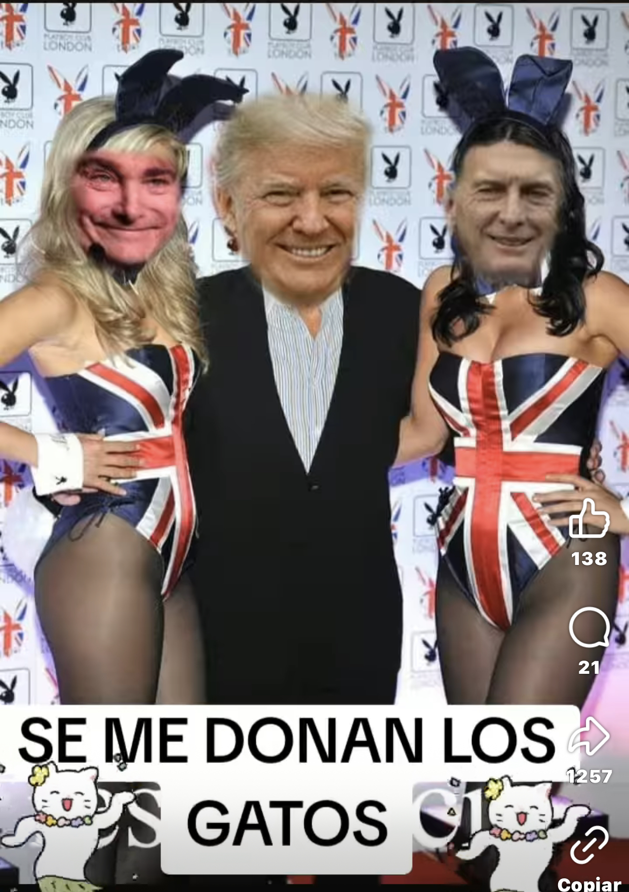 Macri and Milei: The Vedetongas of Trump