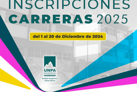 La sede caletense de la UNPA abrió la inscripción a las carreras: se extenderá hasta el …