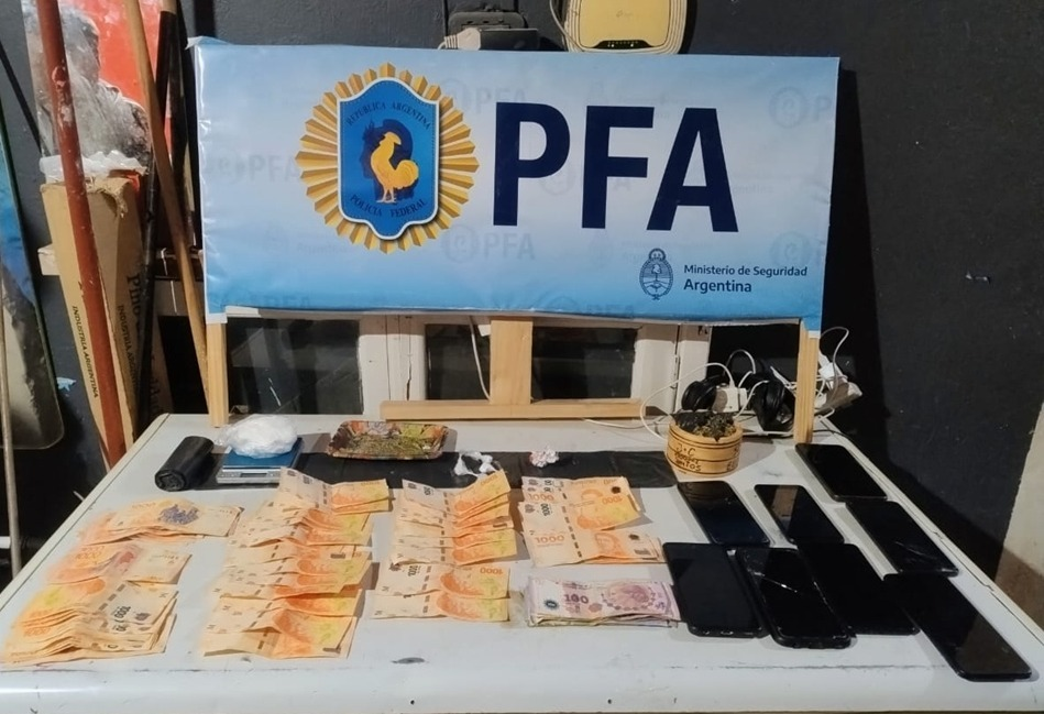 Operativo antidrogas: PFA allanó y desarticuló un bunker en Caleta Olivia