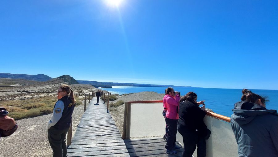 Santa Cruz continúa con el Fam Press: visita a la Estancia y Parque Nacional Monte León