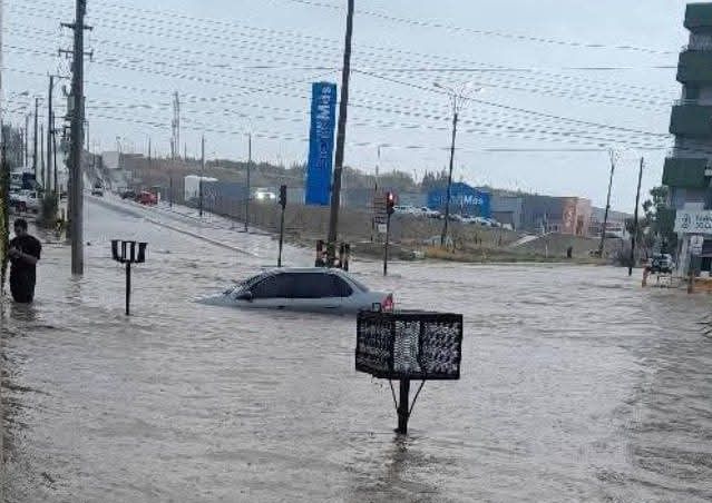 Diluvia en Comodoro y el caos se apodera de la ciudad