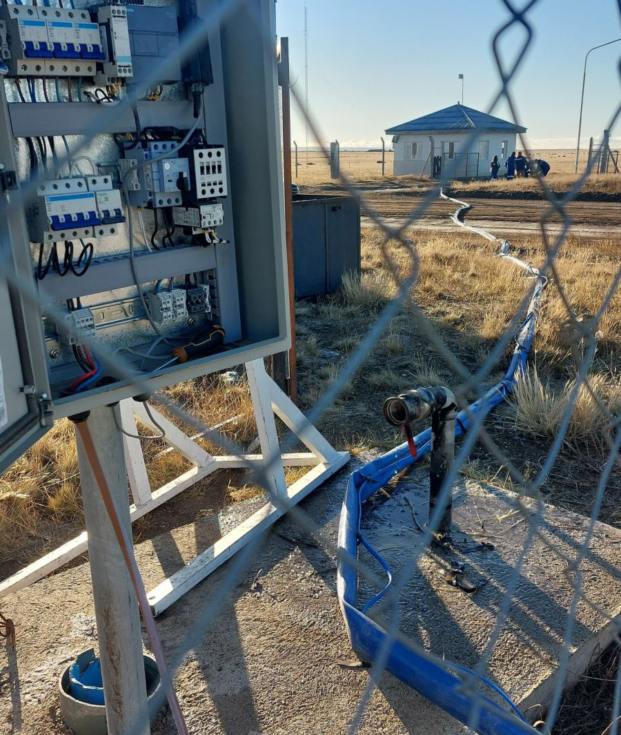 Finalizaron los trabajos en el Pozo 33 de Río Gallegos