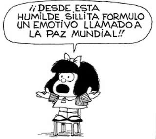 Cuando habrá paz mundial?