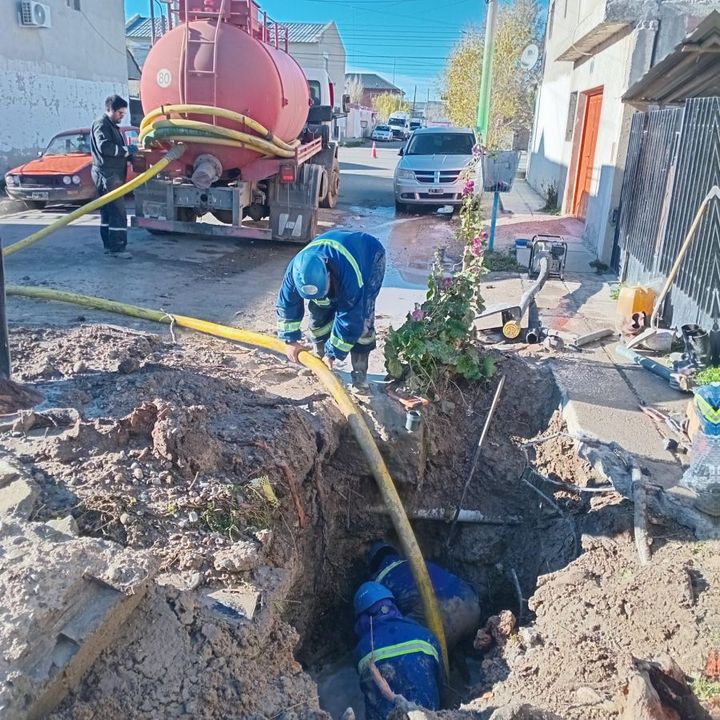 Servicios Públicos finalizó trabajos sobre redes de agua en la zona norte provincial