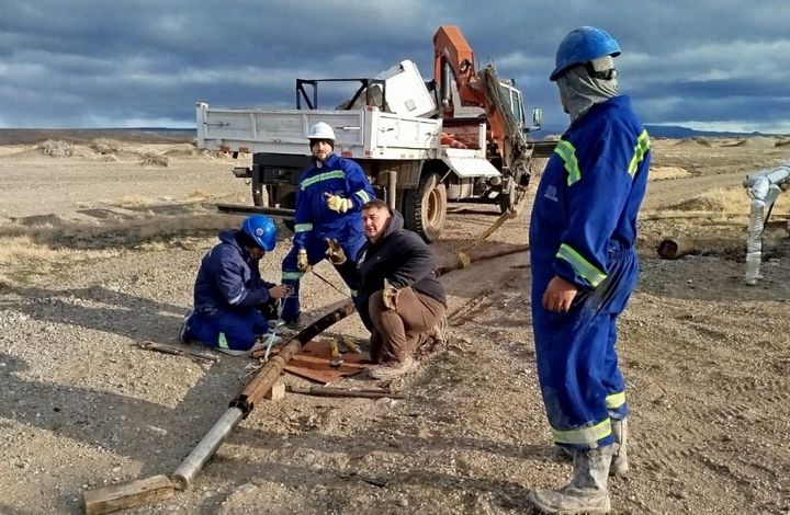 El Gobierno Provincial refuerza obras en el Barrio 22 de Septiembre de Río Gallegos