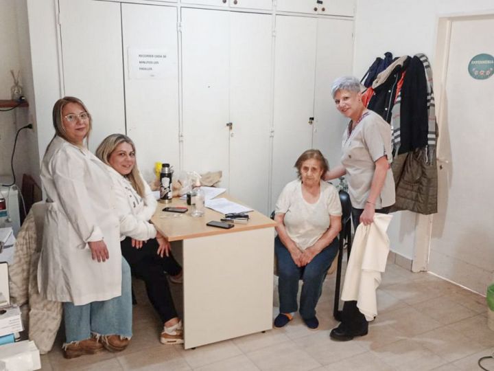 Se realizó una jornada de atención médica especializada en la Residencia Luis Borea