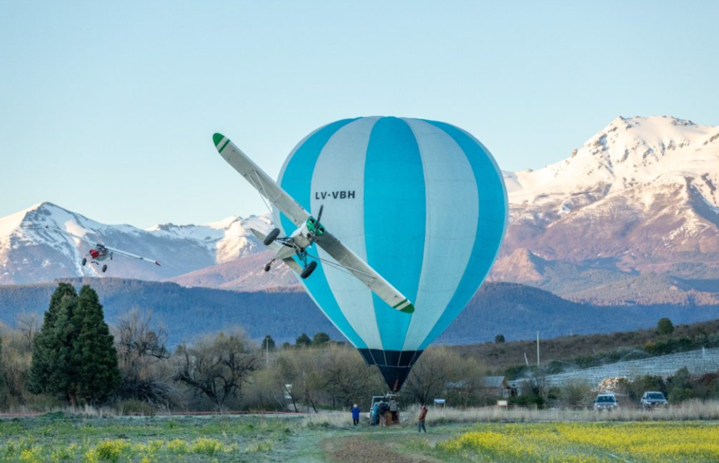 El campo de Tulipanes desde el aire: una experincia que lleva al paraíso