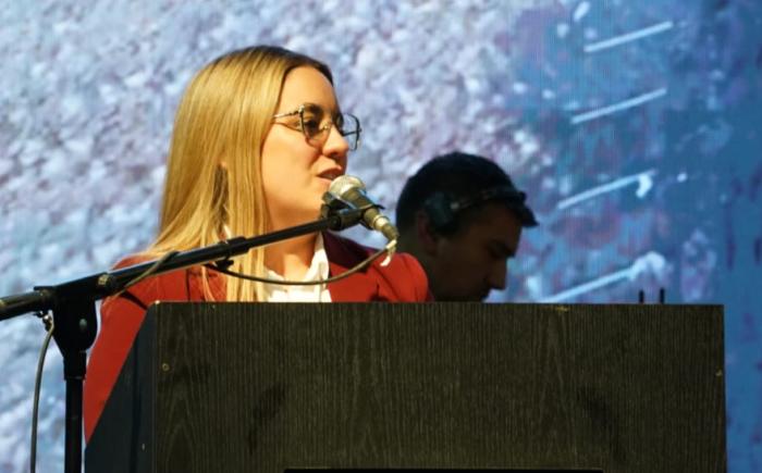 Gisella Martínez presentó su candidatura a diputada nacional