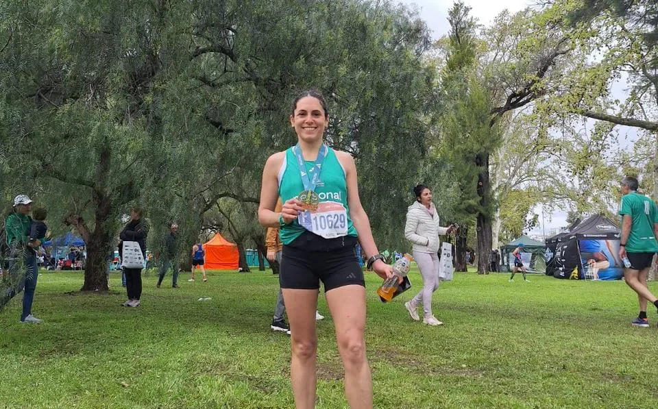 Alan Mac Donald y Gisella Otermin, los jóvenes de El Calafate que debutaron en la Maratón de Buenos Aires