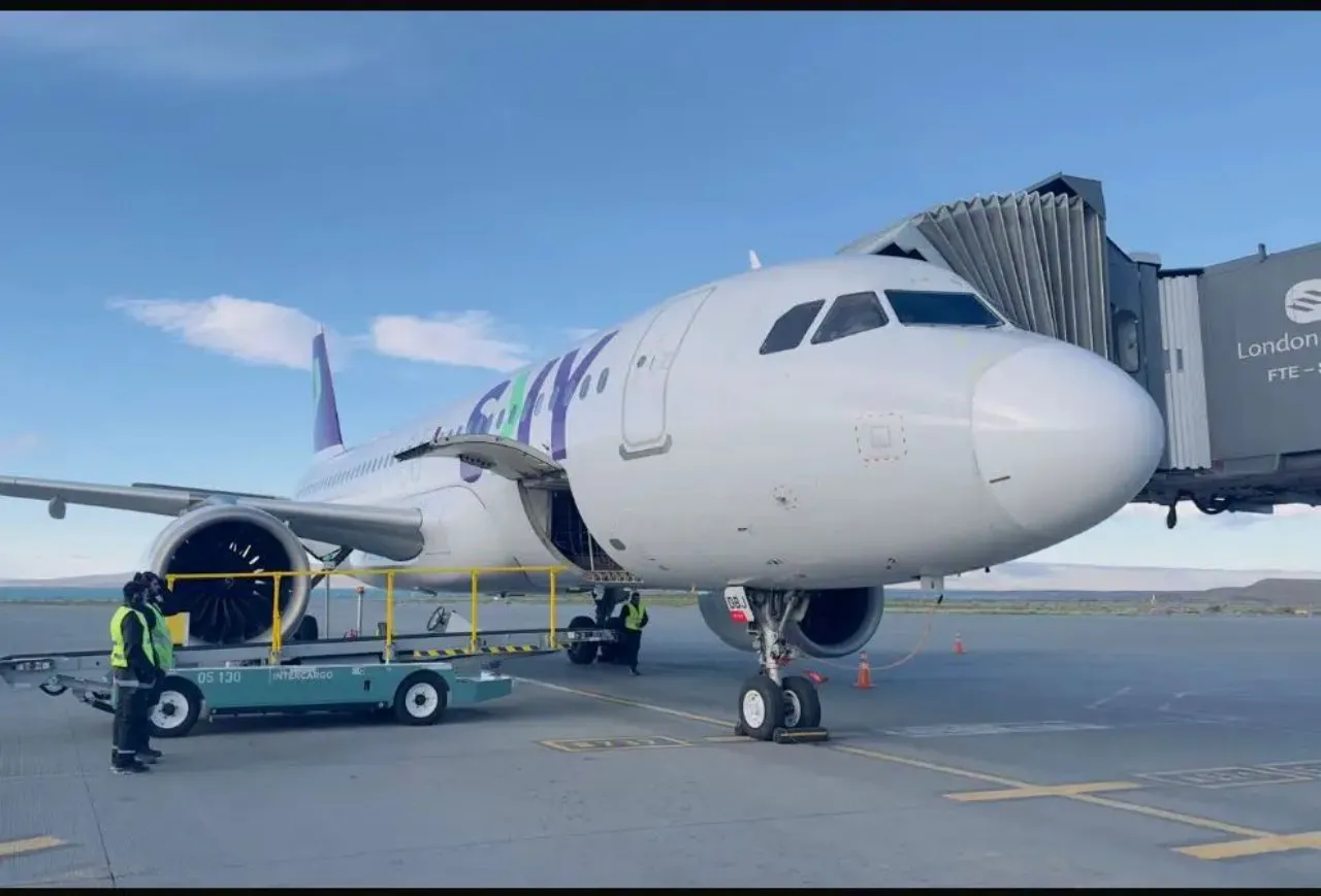 SKY Airlines retoma los vuelos directos entre El Calafate y Santiago de Chile