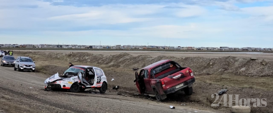 Dos personas fallecieron en un grave accidente en la ruta complementaria 5