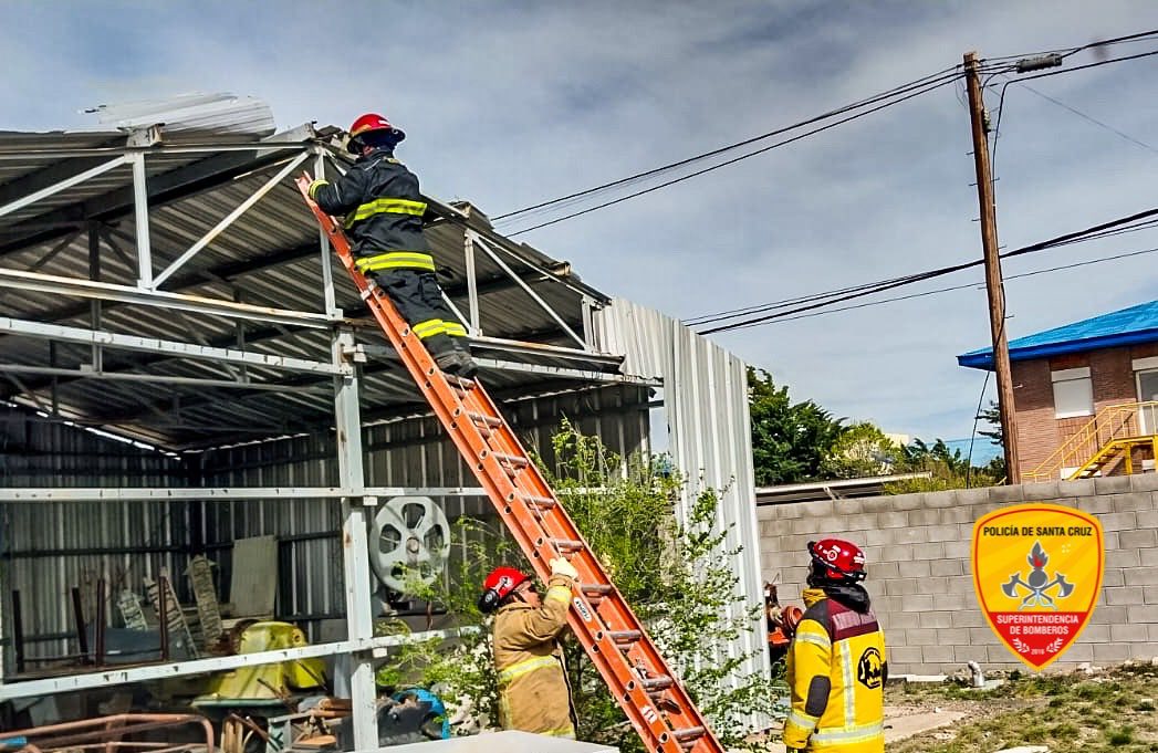Fuertes vientos provocaron numerosos incidentes en el norte de Santa Cruz