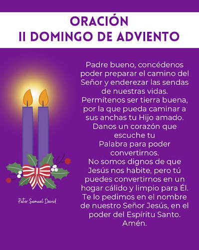 Que festejamos el segundo domingo de Adviento
